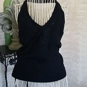 G Signature halter top